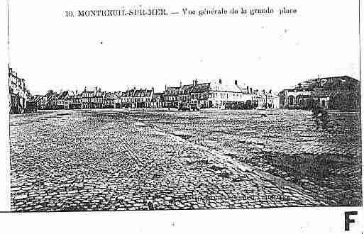 Ville de MONTREUILSURMER Carte postale ancienne