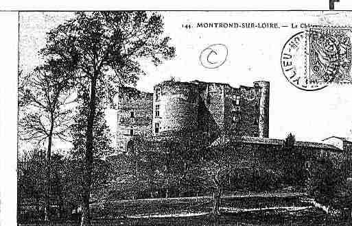 Ville de MONTRONDLESBAINS Carte postale ancienne