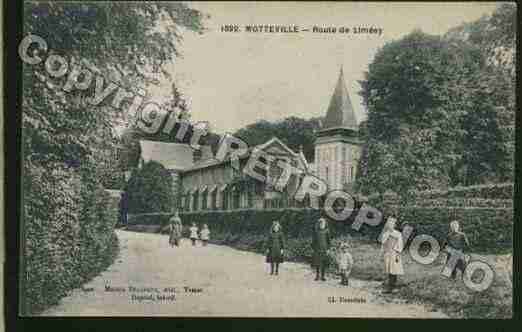 Ville de MOTTEVILLE Carte postale ancienne