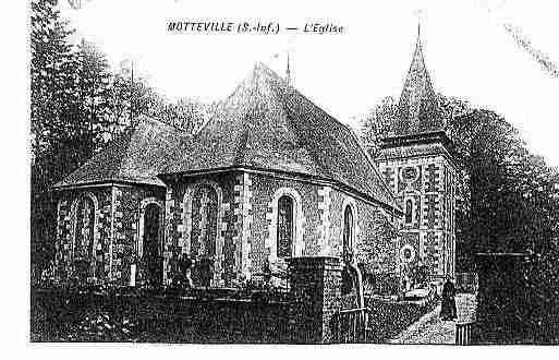 Ville de MOTTEVILLE Carte postale ancienne