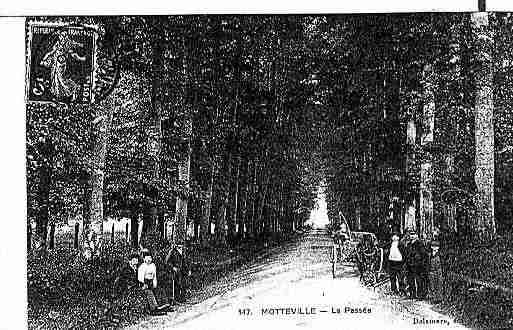 Ville de MOTTEVILLE Carte postale ancienne