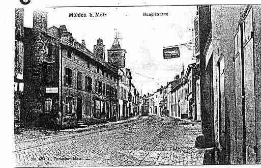 Ville de MOULINSLESMETZ Carte postale ancienne