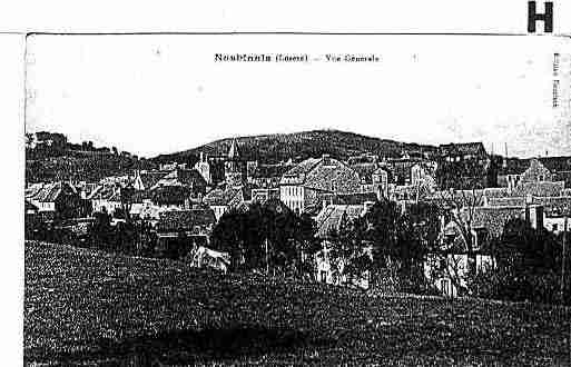 Ville de NASBINALS Carte postale ancienne