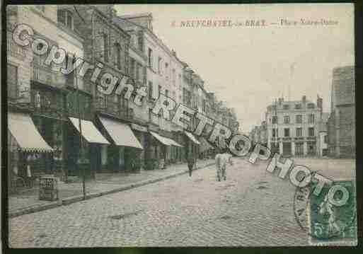 Ville de NEUFCHATELENBRAY Carte postale ancienne