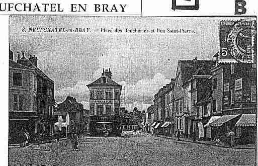 Ville de NEUFCHATELENBRAY Carte postale ancienne