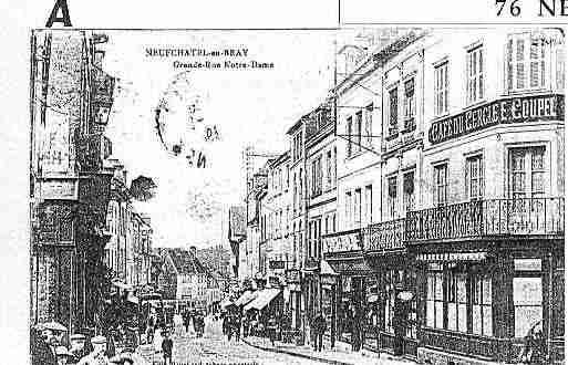 Ville de NEUFCHATELENBRAY Carte postale ancienne