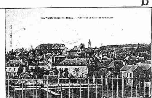 Ville de NEUFCHATELENBRAY Carte postale ancienne