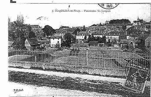 Ville de NEUFCHATELENBRAY Carte postale ancienne