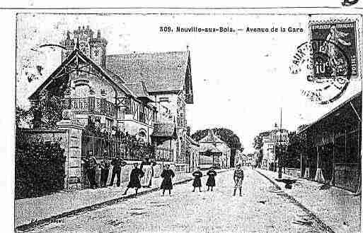 Ville de NEUVILLEAUXBOIS Carte postale ancienne