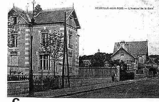 Ville de NEUVILLEAUXBOIS Carte postale ancienne