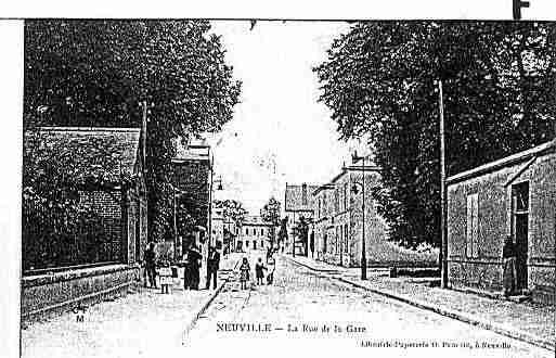 Ville de NEUVILLEAUXBOIS Carte postale ancienne