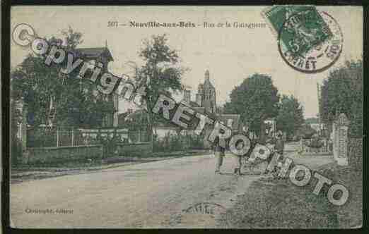 Ville de NEUVILLEAUXBOIS Carte postale ancienne