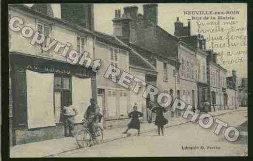 Ville de NEUVILLEAUXBOIS Carte postale ancienne