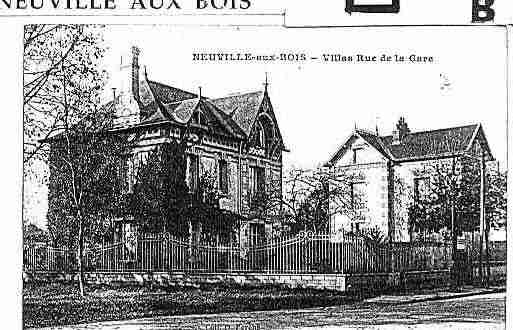 Ville de NEUVILLEAUXBOIS Carte postale ancienne