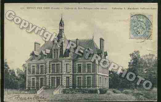 Ville de NEVOY Carte postale ancienne