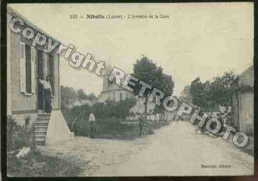 Ville de NIBELLE Carte postale ancienne