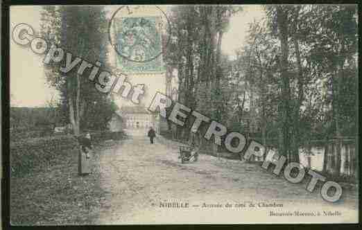 Ville de NIBELLE Carte postale ancienne