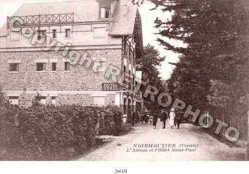 Ville de NOIRMOUTIERENL\'ILE Carte postale ancienne