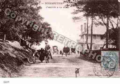 Ville de NOIRMOUTIERENL\'ILE Carte postale ancienne