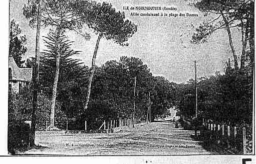 Ville de NOIRMOUTIERENL\'ILE Carte postale ancienne