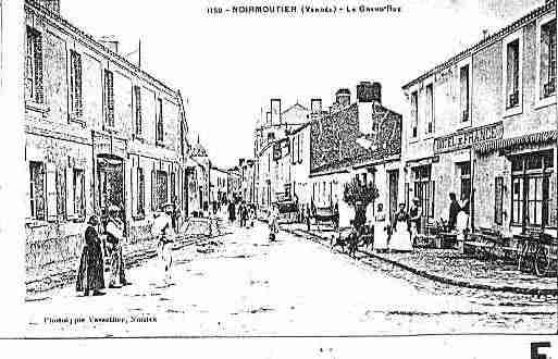 Ville de NOIRMOUTIERENL\'ILE Carte postale ancienne