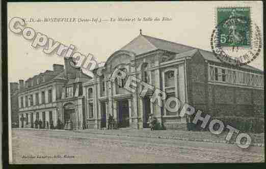 Ville de NOTREDAMEDEBONDEVILLE Carte postale ancienne