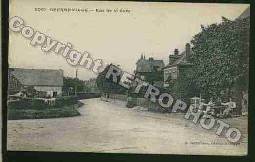 Ville de OFFRANVILLE Carte postale ancienne