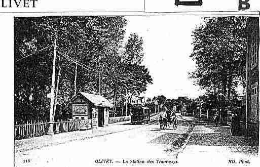 Ville de OLIVET Carte postale ancienne