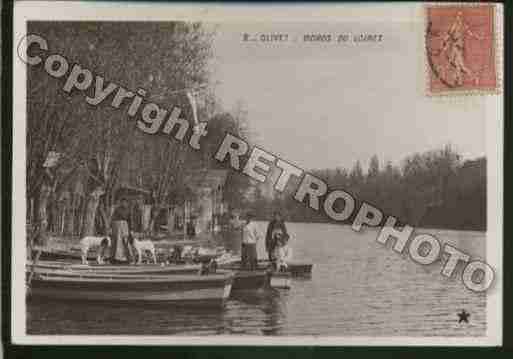 Ville de OLIVET Carte postale ancienne