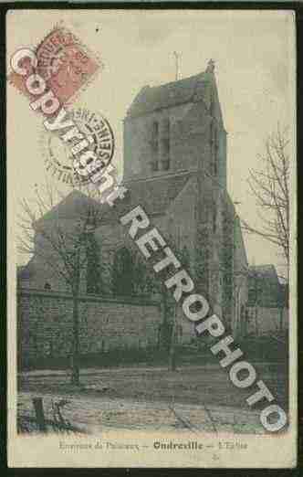 Ville de ONDREVILLESURESSONNE Carte postale ancienne