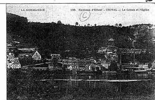 Ville de ORIVAL Carte postale ancienne