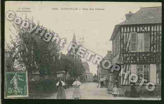 Ville de OURVILLEENCAUX Carte postale ancienne