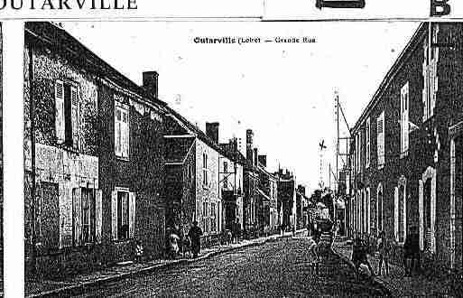 Ville de OUTARVILLE Carte postale ancienne