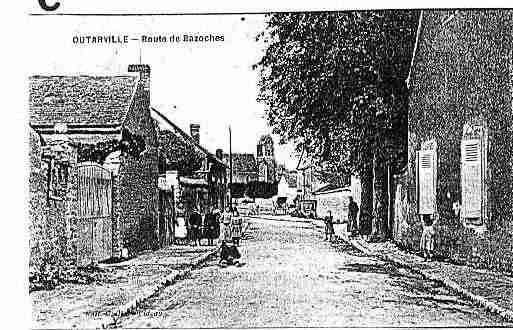 Ville de OUTARVILLE Carte postale ancienne