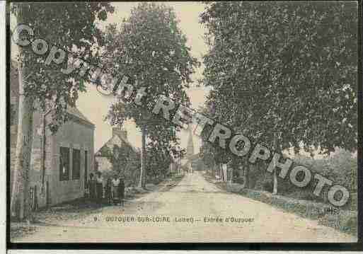 Ville de OUZOUERSURLOIRE Carte postale ancienne