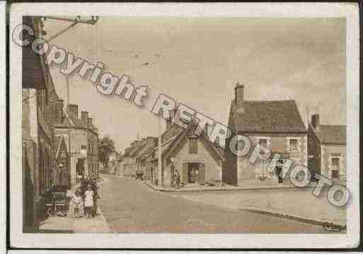 Ville de OUZOUERSURLOIRE Carte postale ancienne