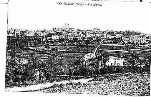 Ville de PANISSIERES Carte postale ancienne