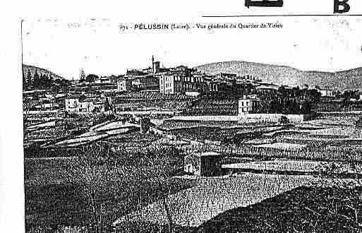 Ville de PELUSSIN Carte postale ancienne