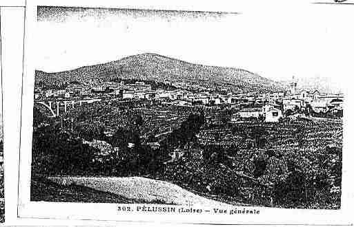 Ville de PELUSSIN Carte postale ancienne