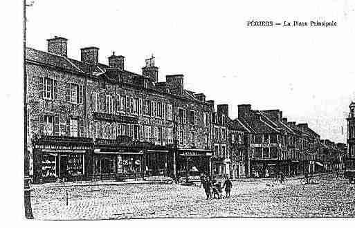 Ville de PERIERS Carte postale ancienne