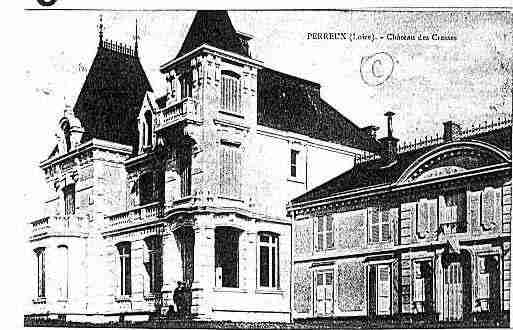 Ville de PERREUX Carte postale ancienne