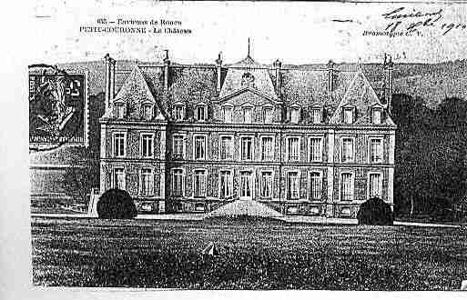 Ville de PETITCOURONNE Carte postale ancienne