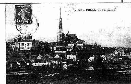 Ville de PITHIVIERS Carte postale ancienne