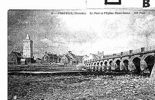 Ville de PORTBAIL Carte postale ancienne