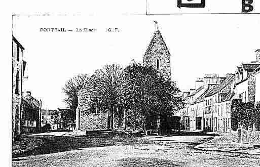 Ville de PORTBAIL Carte postale ancienne