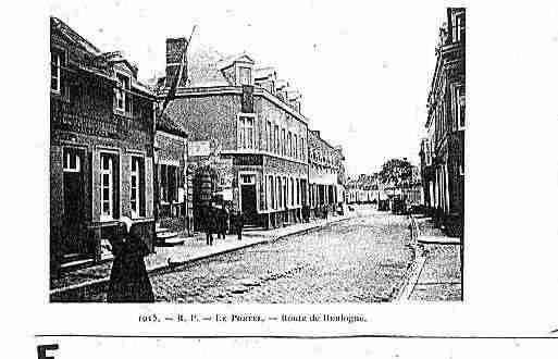 Ville de PORTEL(LE) Carte postale ancienne