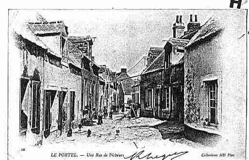 Ville de PORTEL(LE) Carte postale ancienne