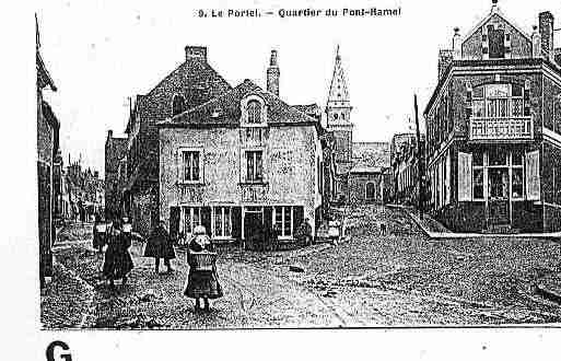 Ville de PORTEL(LE) Carte postale ancienne