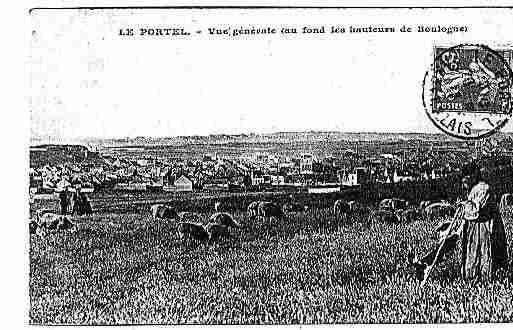 Ville de PORTEL(LE) Carte postale ancienne