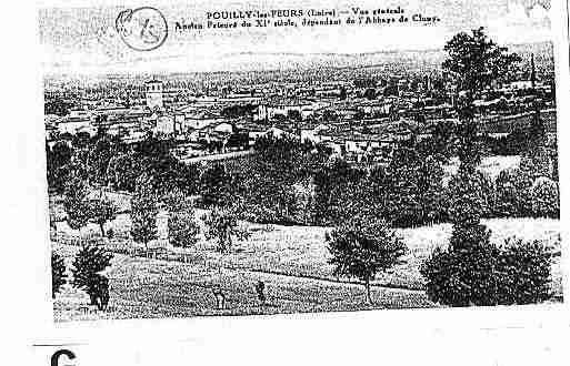 Ville de POUILLYLESFEURS Carte postale ancienne